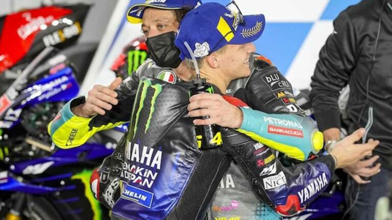 I've known for a long time, Fabio Quartararo is still nervous every time he meets Valentino Rossi