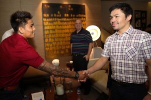 Mark Magsayo World Champion, Manny Pacquiao