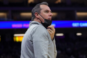 Frank Vogel remains optimistic even though the Lakers don't make any transactions