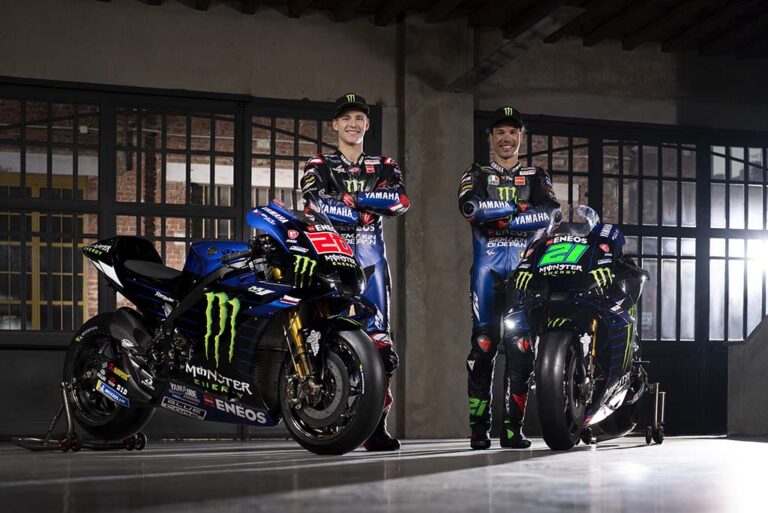 Monster Energy Yamaha Officially Launches New Motorcycle to Face MotoGP 2022